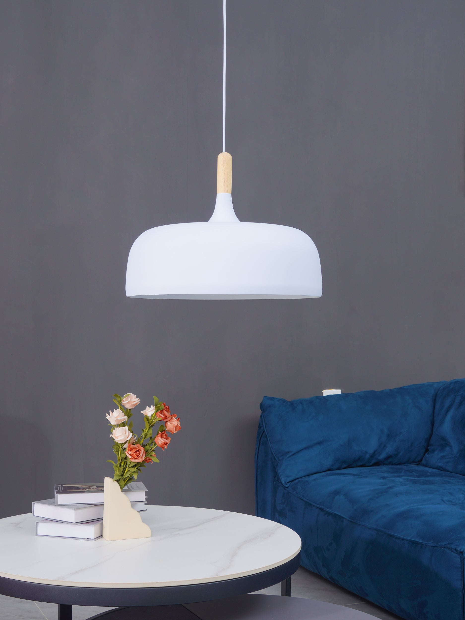 Stylish Acorn Pendant Light Fixture - Modern Hanging Ceiling Lamp for Kitchen Island, Dining Room & Bedroom Decor