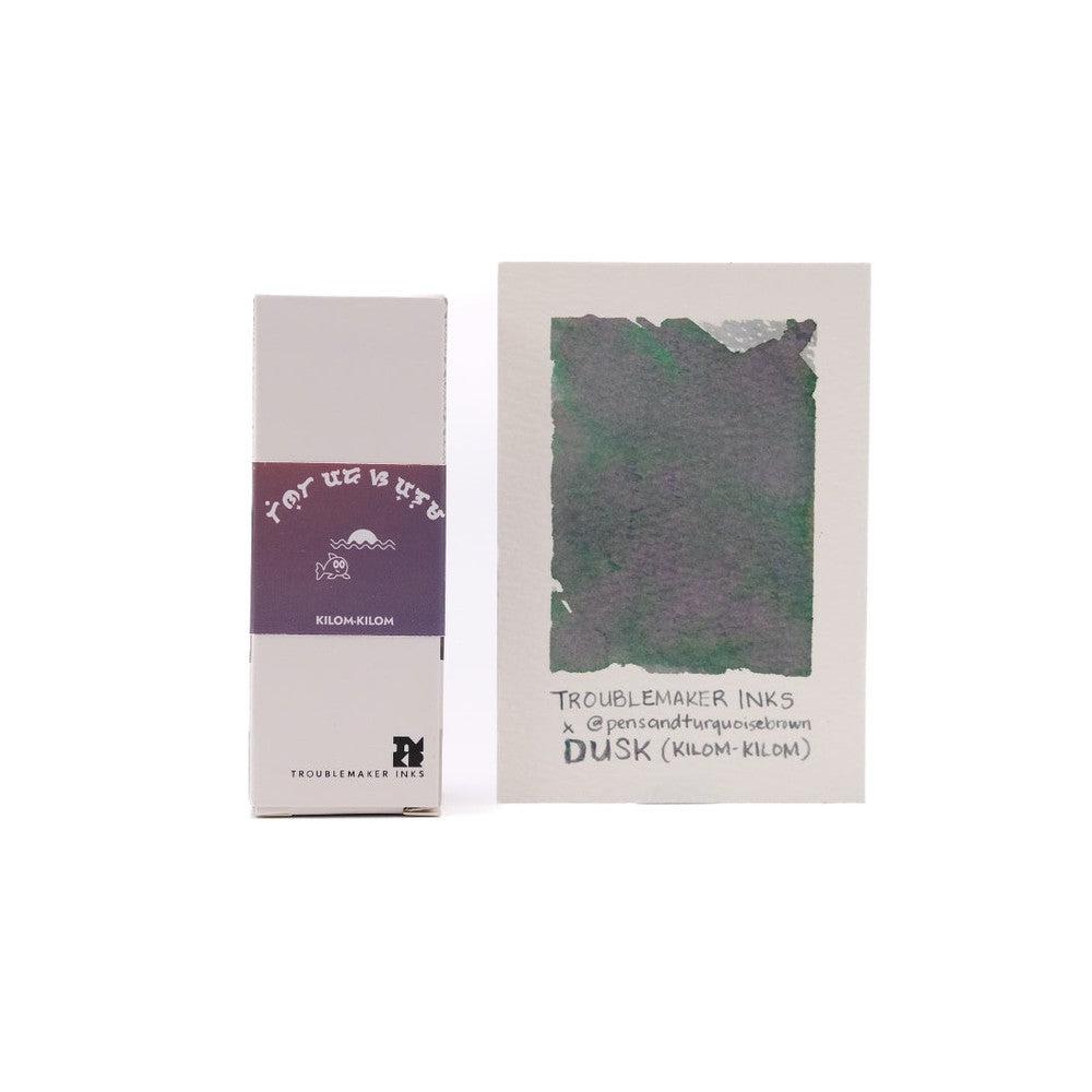 Troublemaker Inks × @pensandturquoisebrown Dream and Nightmare Fountain Pen Ink Set - 60ml Bottle for Calligraphy, Journaling & Artistic Writing - Premium Ink Collection for Pen Enthusiasts
