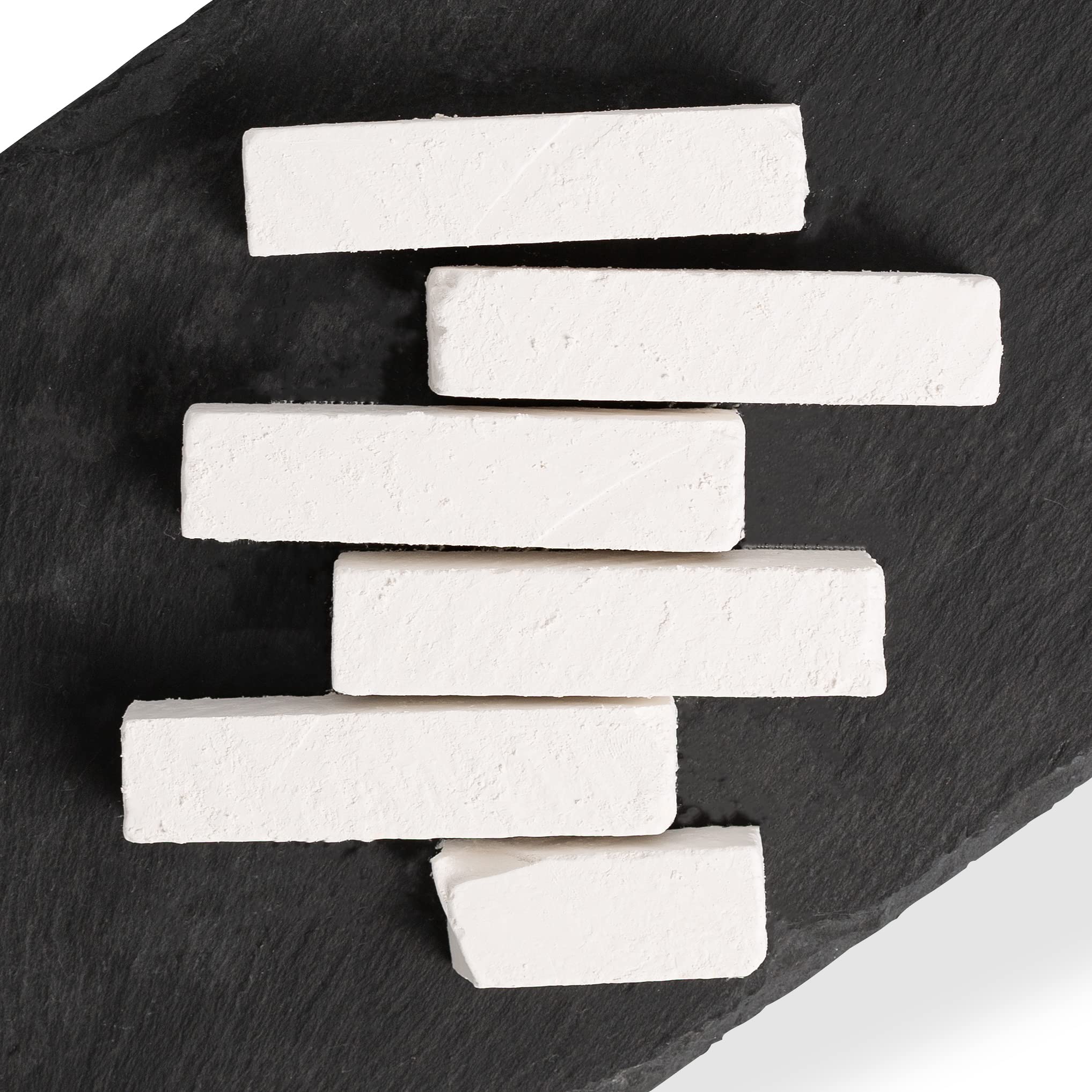 Premium HITT Edible Chalk - 100% Natural Russian Belgorod Chalk for Eating, 7 oz (200g) - Organic, Additive-Free Chalk Chunks - ASMR Food & Unique Snack for Pregnancy Cravings, Stress Relief and Sensory Play