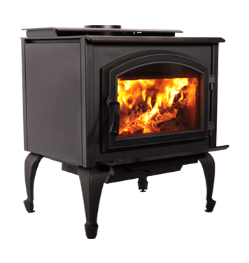 Empire Stove Gateway 2300 Wood Burning Stove - High Efficiency EPA Certified WB23FS for Cozy Home Heating & Cabin Warmth