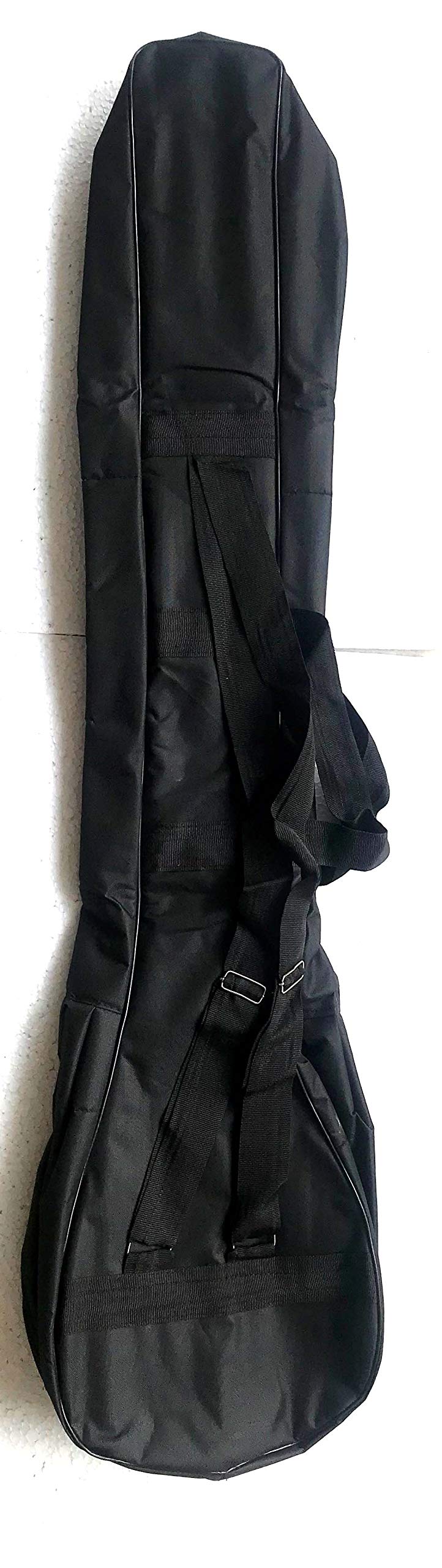 Premium Padded Nylon Sitar Case with Zipper Pockets & Adjustable Shoulder Strap - Protective Travel Bag for Indian Musical Instrument (Fits Single Tumba) - Perfect for Musicians, Performances & Safe Storage