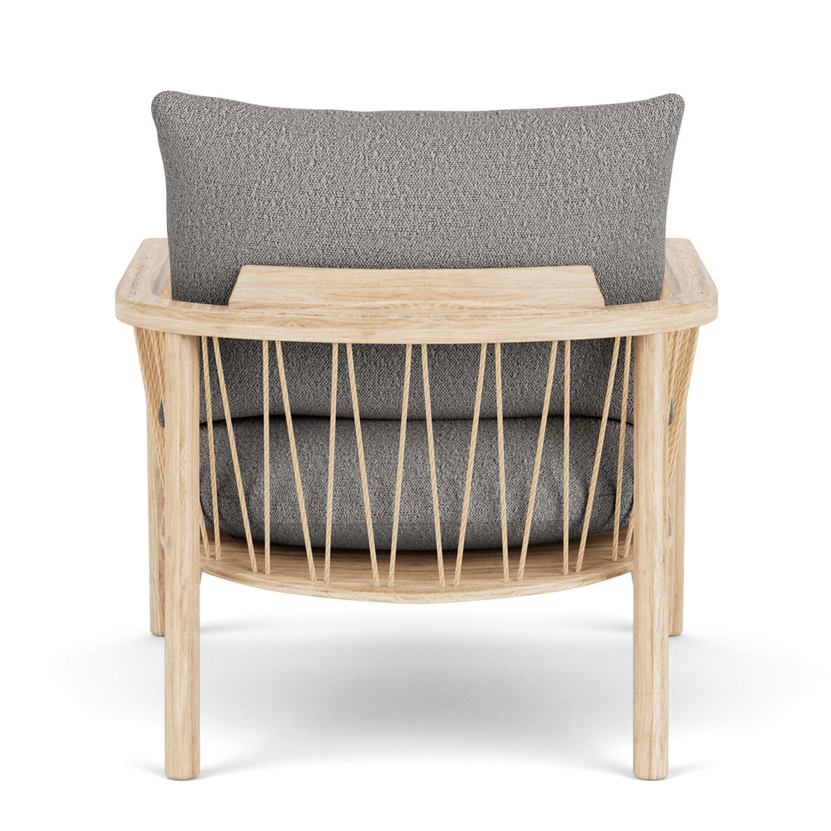 Enzo Boucle Armchair - Modern Velvet Upholstered Accent Chair for Living Room, Bedroom & Office - Stylish Comfortable Seating for Home Decor