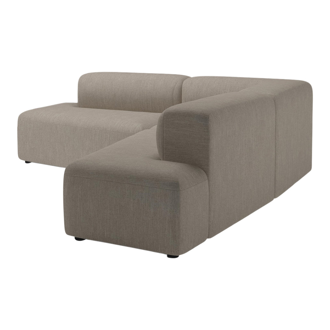 Modern Angle Chaise Lounge Sofa - Adjustable Recliner with Pillow for Indoor/Outdoor Use - Perfect for Patio, Poolside, Living Room & Bedroom Relaxation