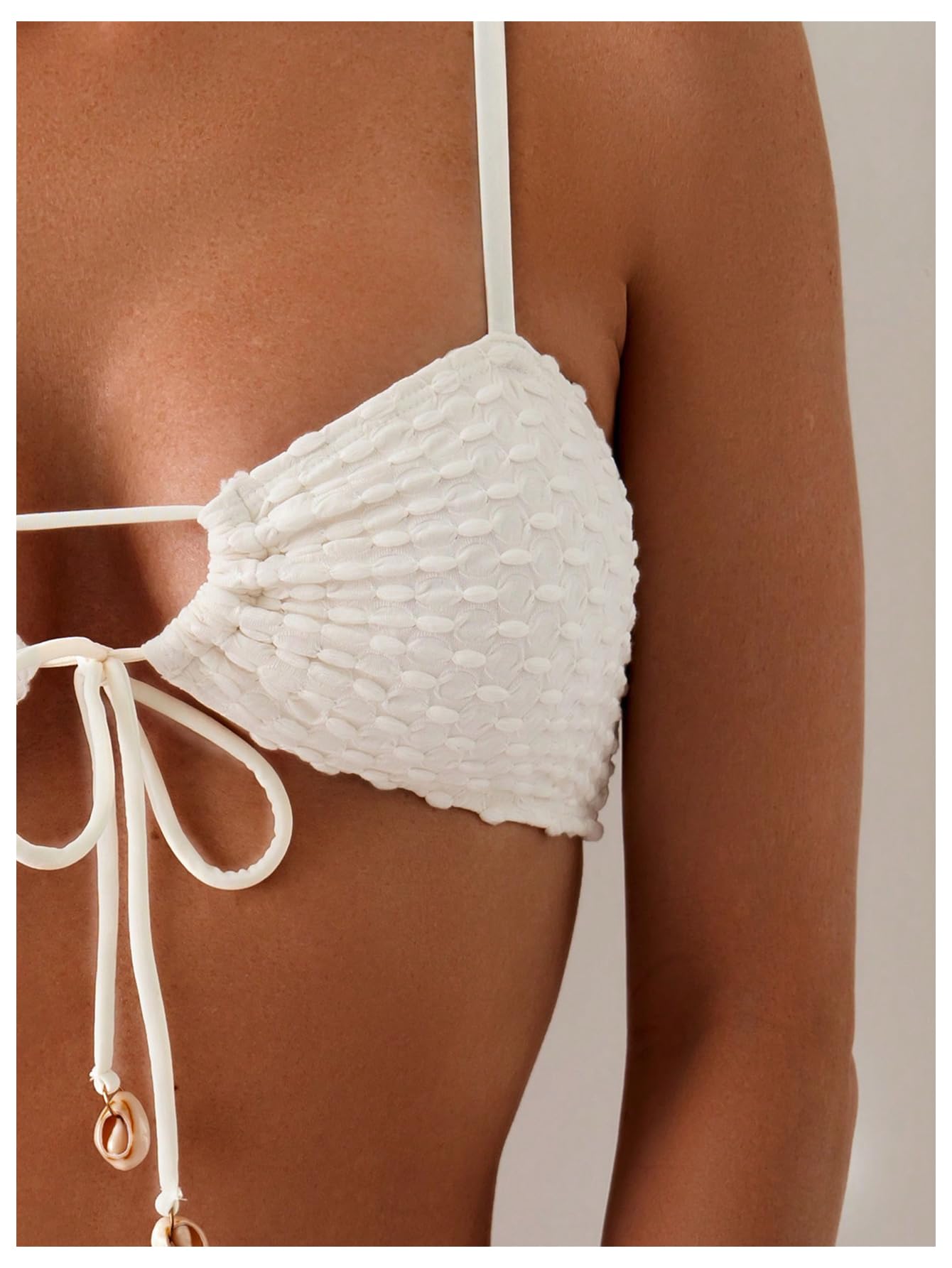SOLY HUX Women's High Waisted Bikini Set - Sexy String Triangle Two Piece Swimsuits for Women | Beach Vacation, Pool Party & Summer Swimwear 2025