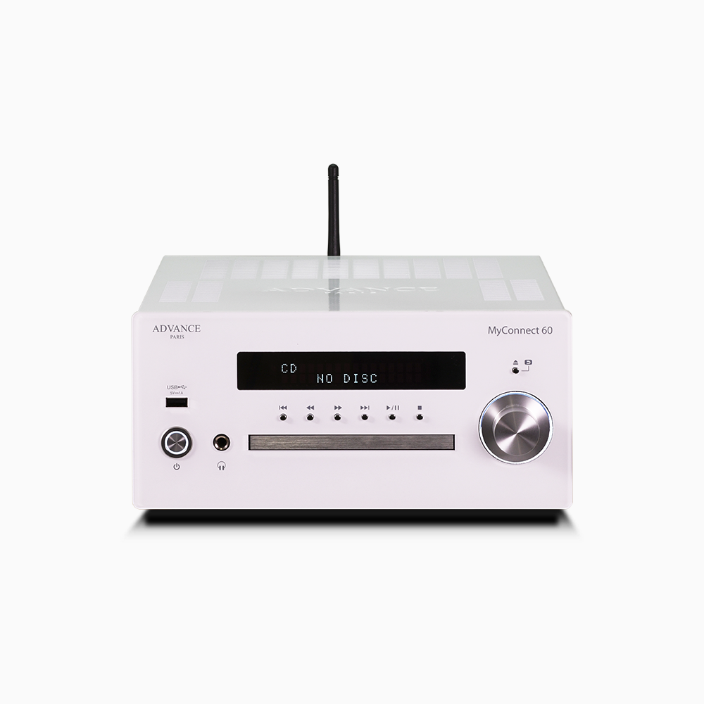 Advance Paris MyConnect60 Network CD Receiver - Hi-Fi Audio System with Bluetooth & Streaming | Perfect for Home Theater & Music Listening