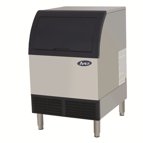 Atosa 142 lb Commercial Cube Ice Maker - 23 Inch Wide Air Cooled 115V for Restaurants, Bars, and Catering Events