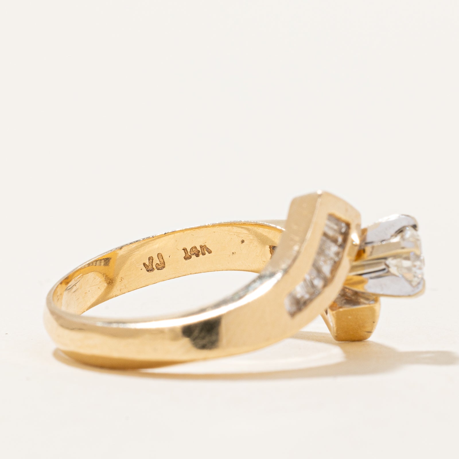 0.33ctw High Set Diamond Ring - Size 4.75 | Elegant Solitaire Engagement Ring for Women | Perfect for Proposals, Anniversaries & Special Occasions