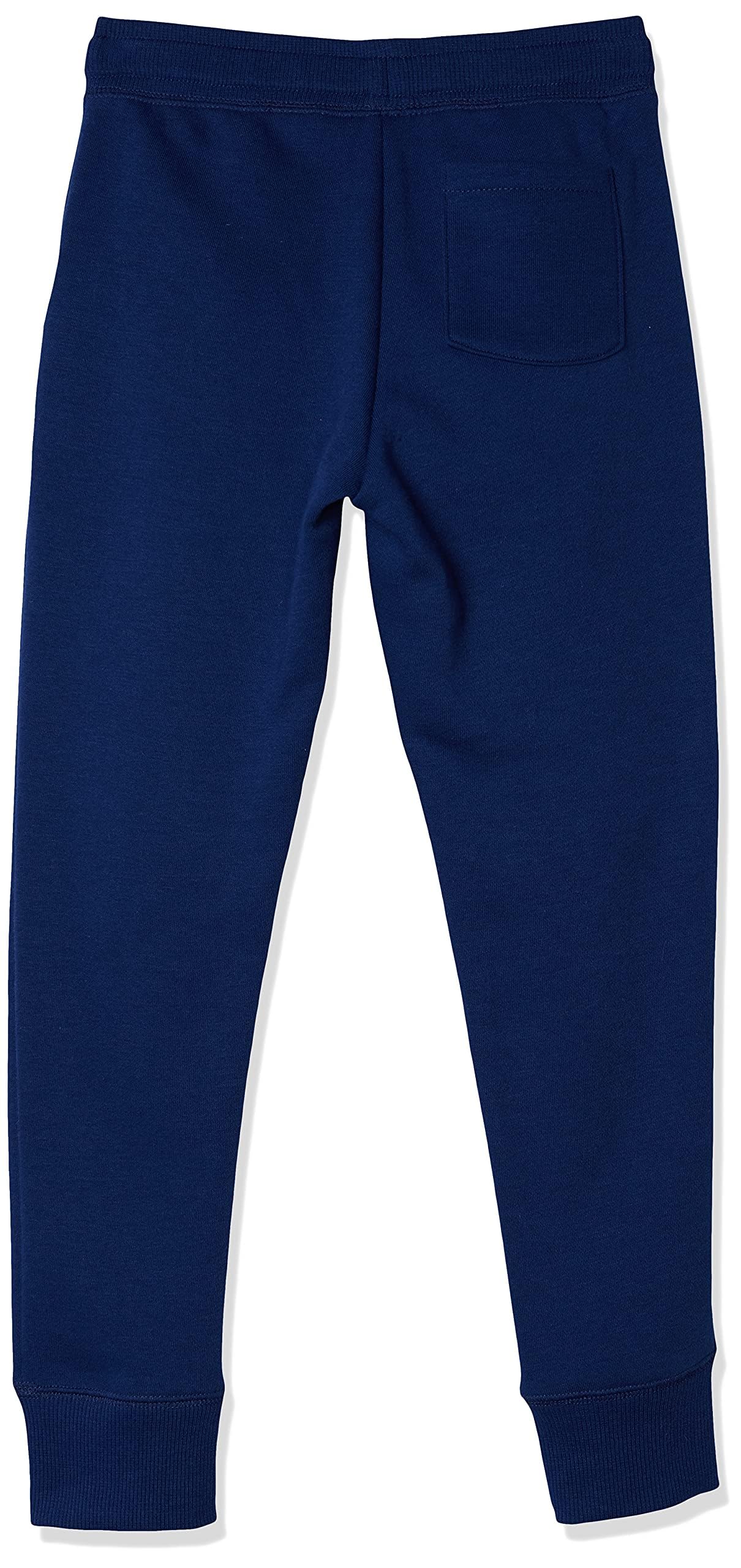 Amazon Essentials Girls & Toddlers' Sweatpants - Soft Cotton Joggers for Kids | Multipack (Discontinued Colors) | Perfect for Playtime, School & Lounging