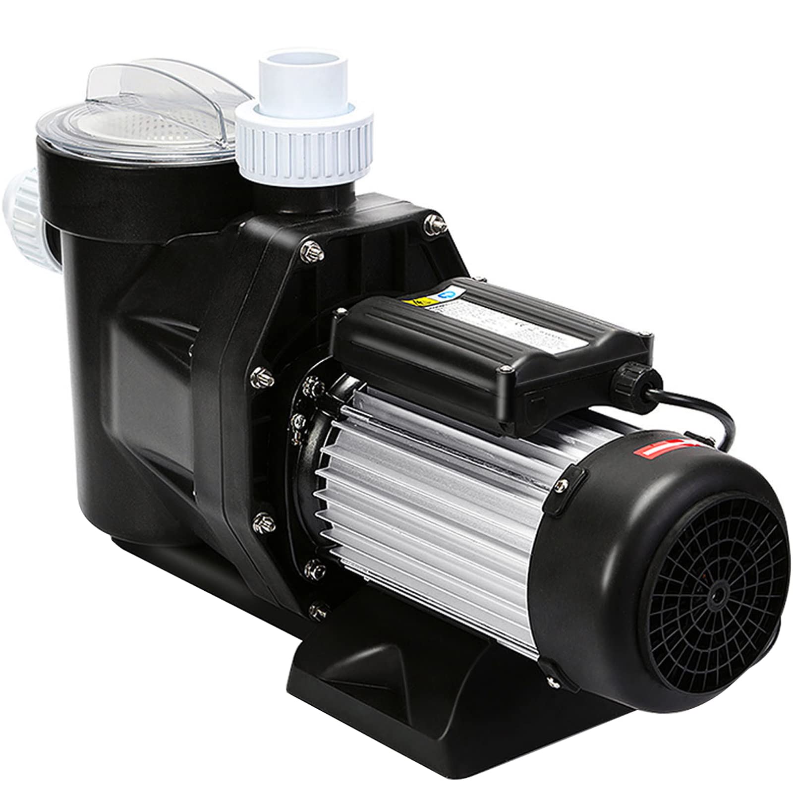 Happybuy 2.5HP 8880 GPH Swimming Pool Pump - 1850W High Power Above Ground Pool Filter Pump for Spa, Bathtub & Water Circulation | Perfect for Inground & Above Ground Pools, Hot Tubs, Jacuzzis & Water Features