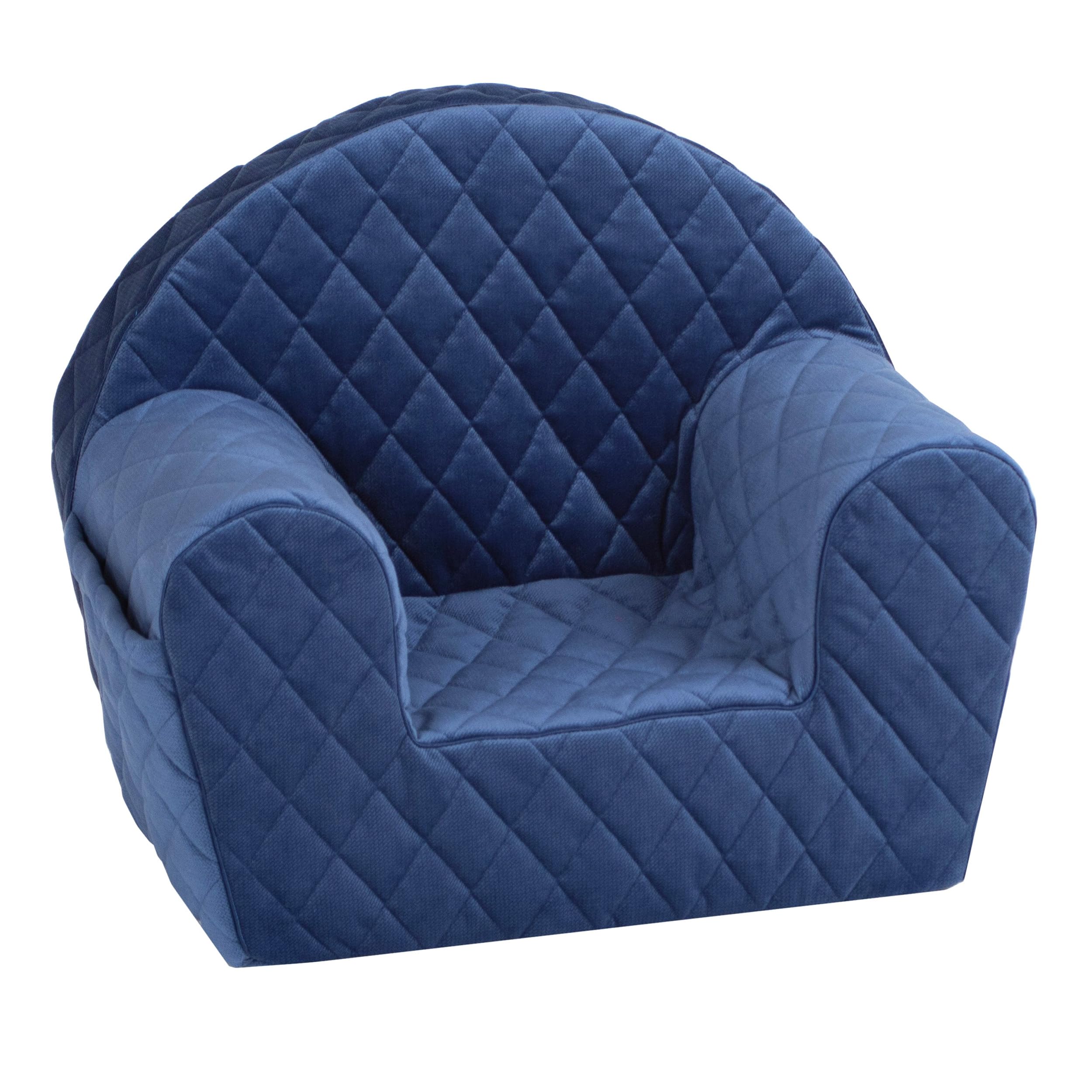 Delsit Kids Chair for Toddlers - Soft & Lightweight Armchair with Removable Cover - Easy-to-Move Children's Chair for Playrooms, Bedrooms & Daycare - Quilted Diamond Design (Made in Europe) - Perfect for Reading, TV Time & Play Areas