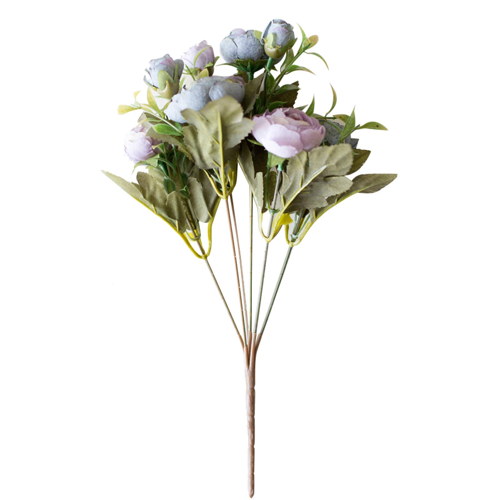 1Pc Artificial Camellia Flower - Realistic Fake Grey990 Flowers for DIY, Garden, Party, Wedding & Festival Decor - Perfect for Home, Office, and Event Decoration