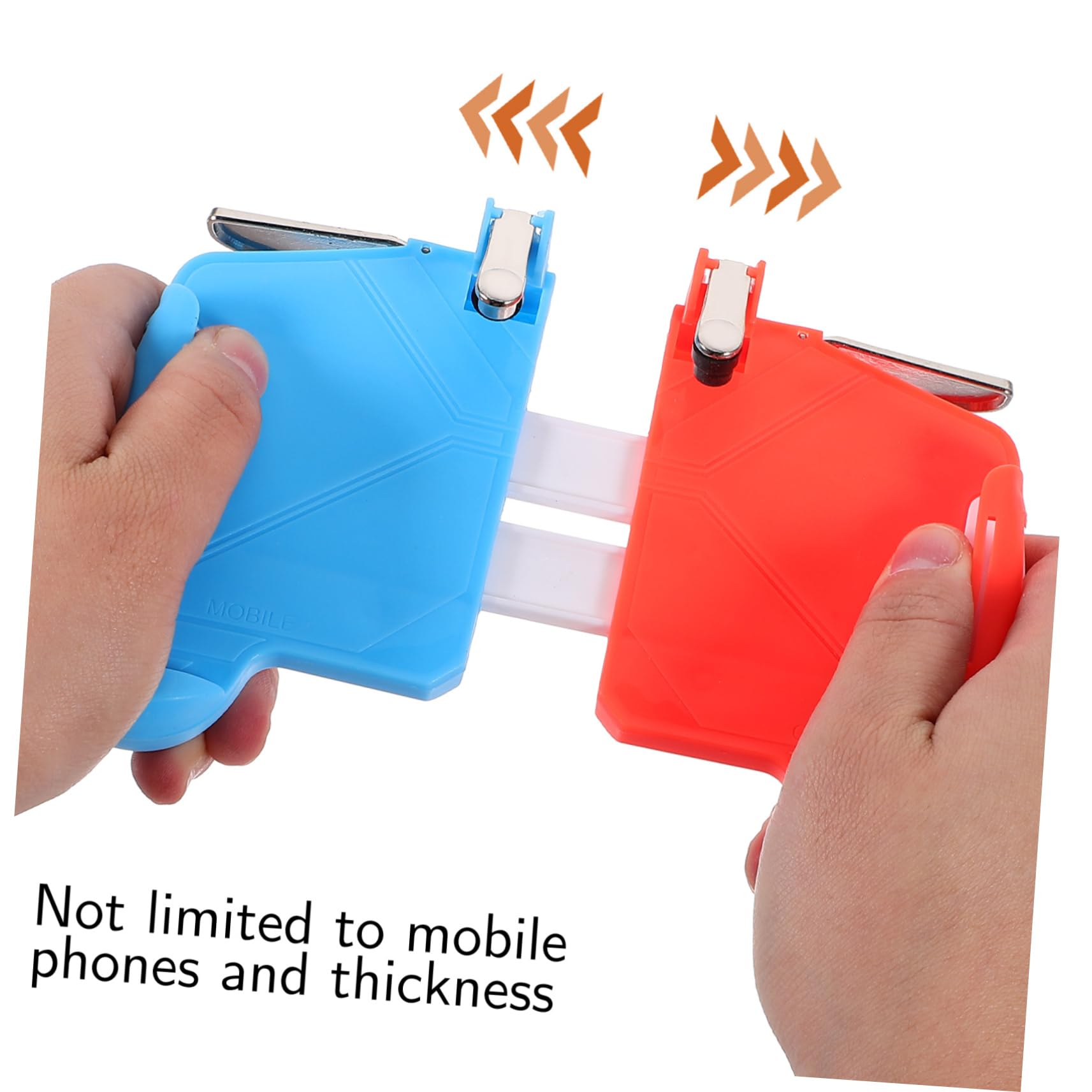 Adjustable Mobile Game Trigger for Shooter Games - Ergonomic Joystick Grips for PUBG, Fortnite & Call of Duty Mobile - Perfect for FPS Gaming on Smartphones