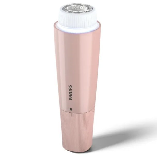 BRR454 Facial Hair Remover for Women & Men - Painless Hair Removal Device for Upper Lip, Chin & Eyebrows - At-Home & Travel Use