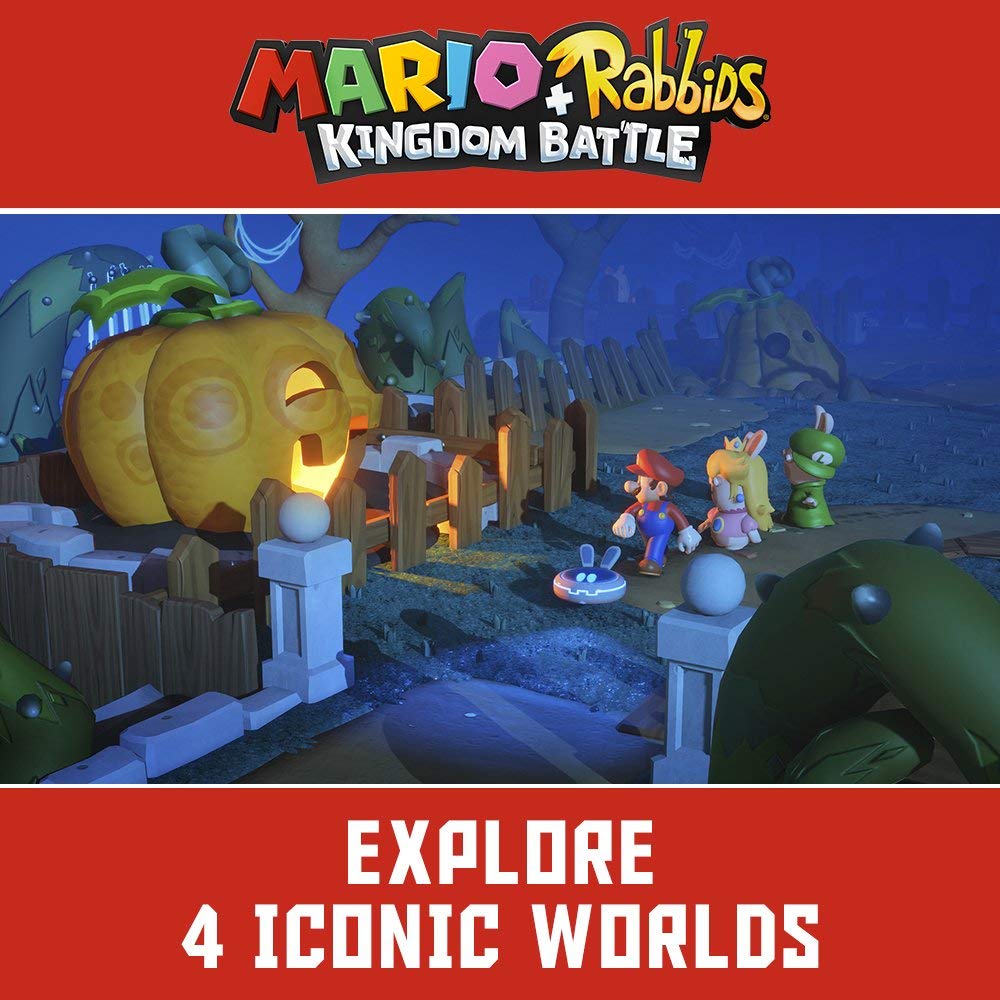 Mario + Rabbids Kingdom Battle for Nintendo Switch - Fun Adventure Game for Kids & Adults | Perfect for Family Game Nights & Party Play