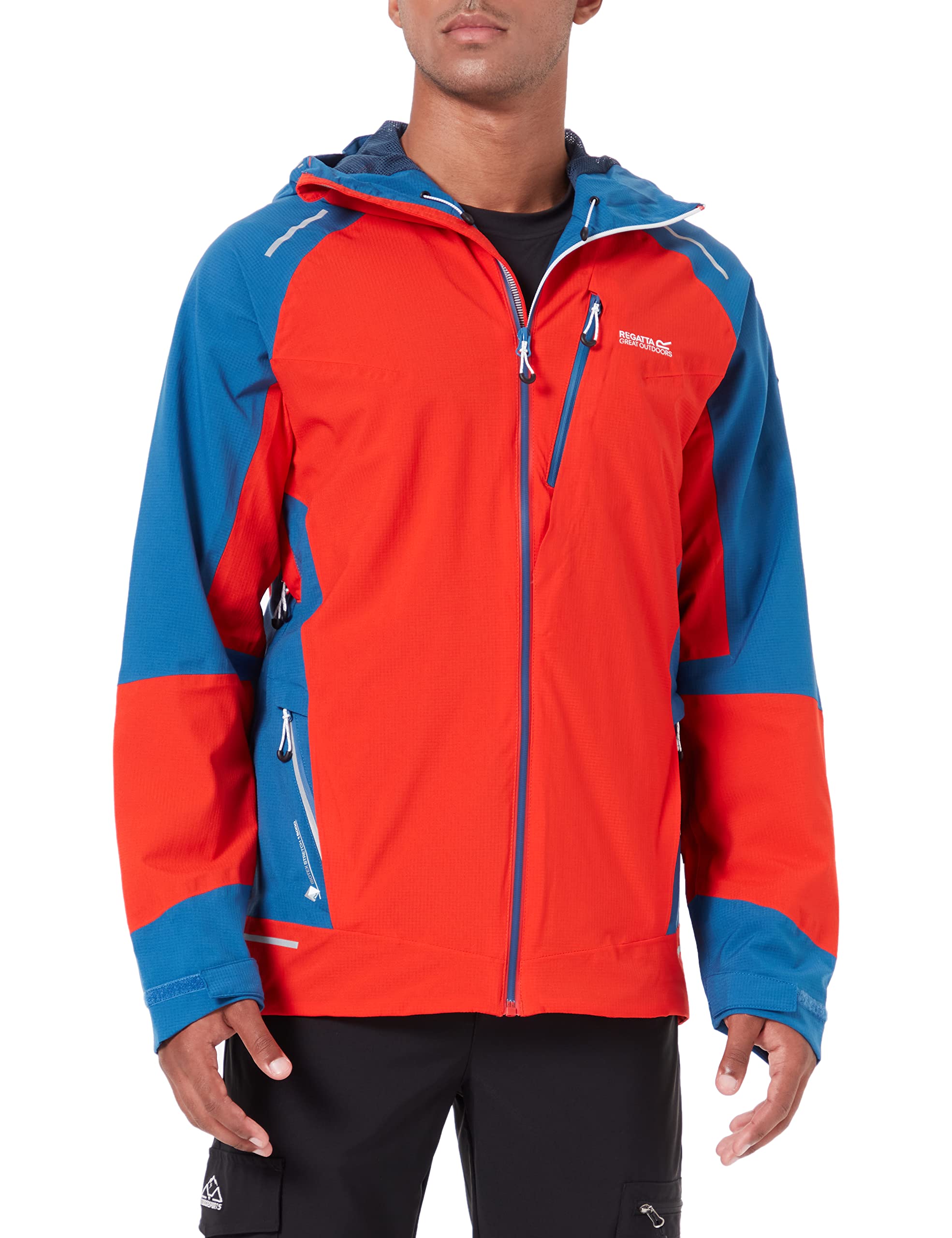 Regatta Highton Pro Jacket for Men - Waterproof Outdoor Windbreaker for Hiking, Camping & Travel