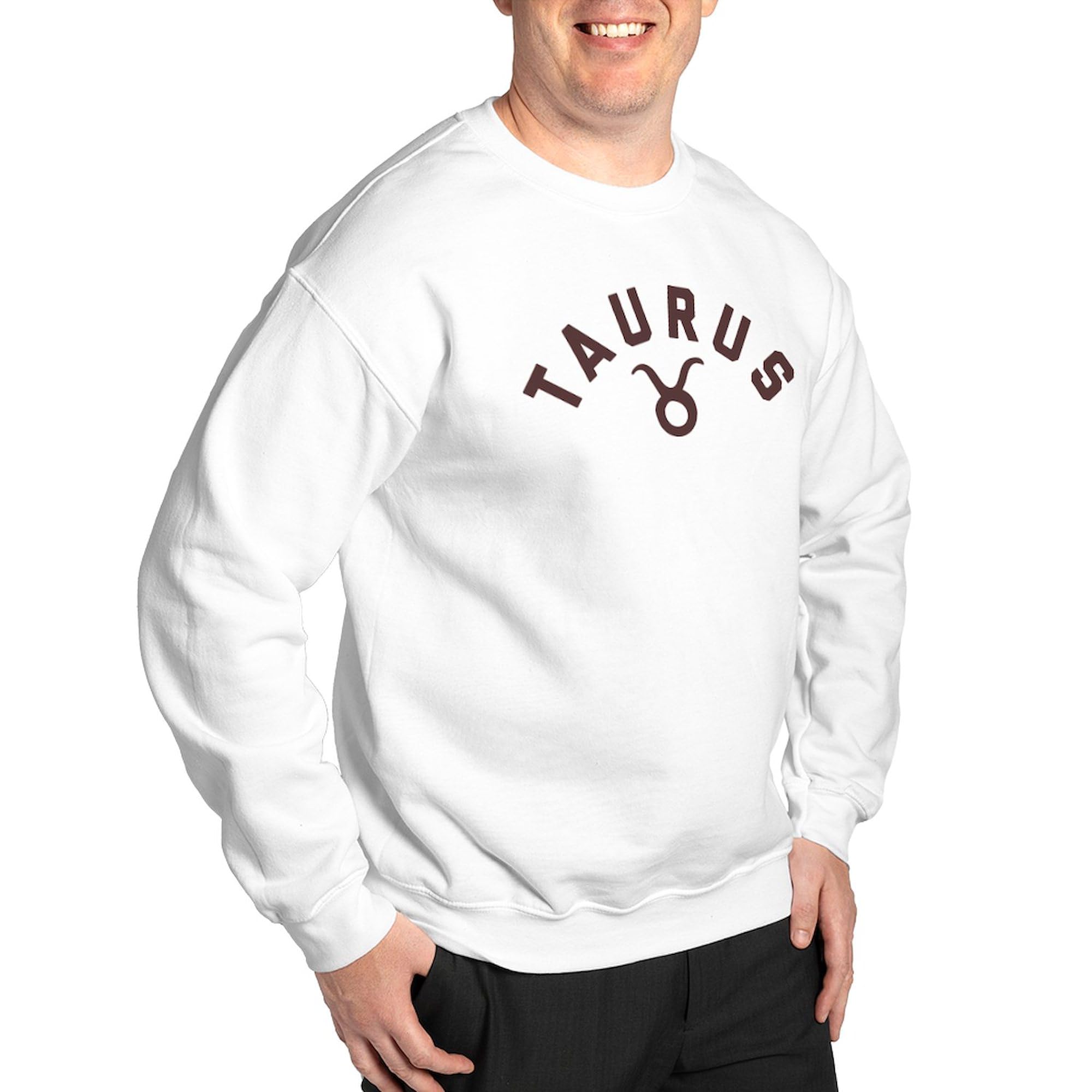 Taurus Zodiac Sweatshirt - Classic Crew Neck Lightweight Pullover for Men & Women | Perfect for Casual Wear, Gifts & Astrology Lovers
