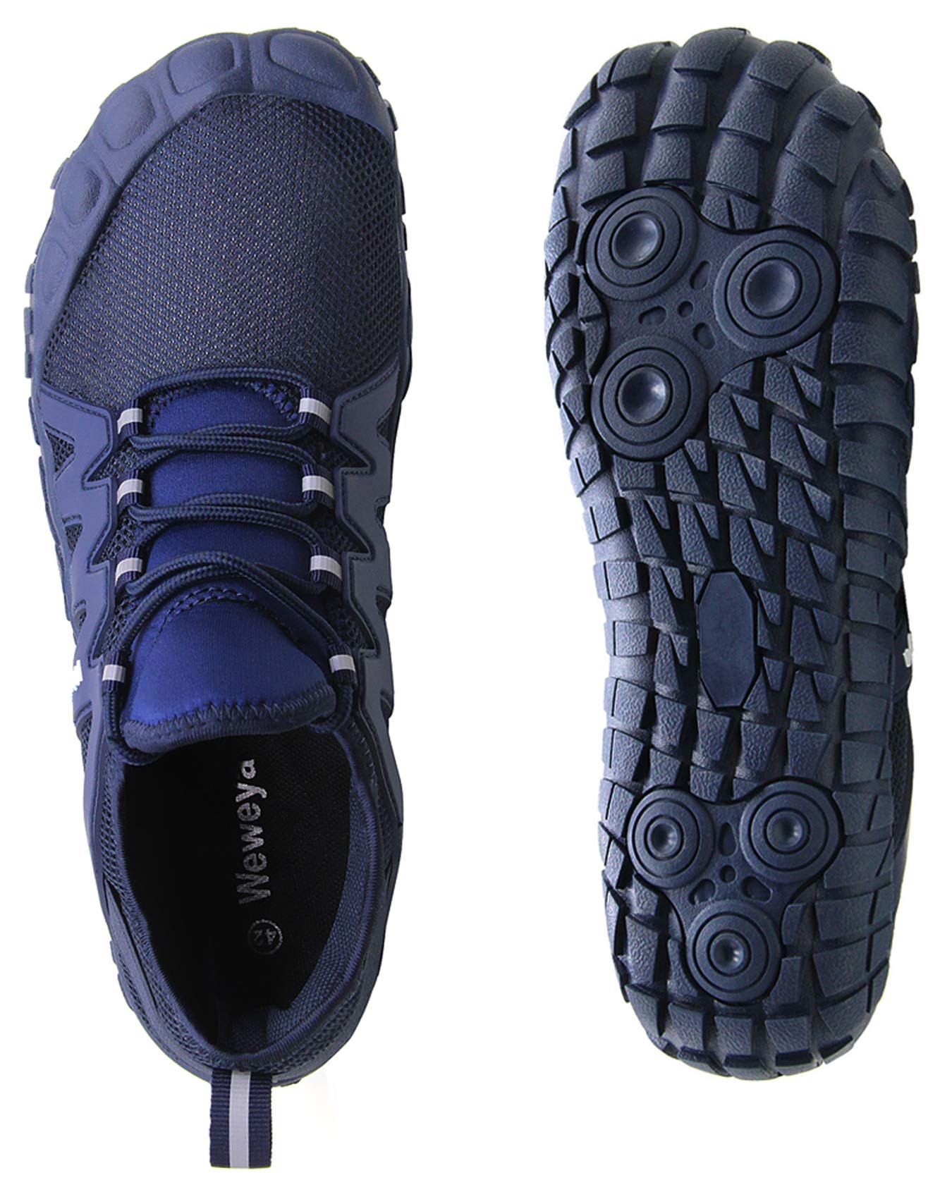 Weweya Barefoot Shoes for Men - Minimalist Running & Cross Training Shoes | Lightweight, Flexible & Comfortable for Gym, Trail & Everyday Wear