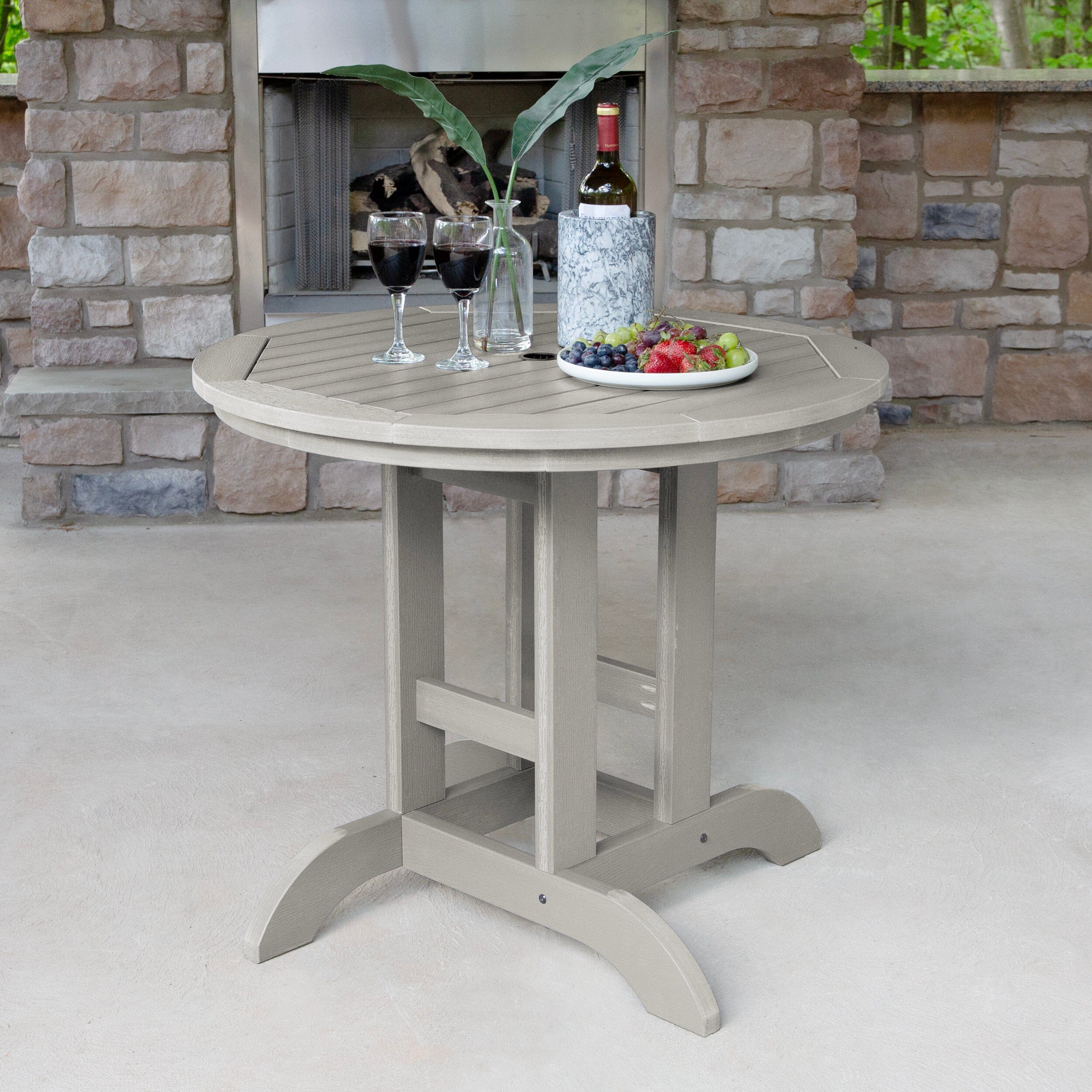 36 Inch Round Dining Table - Perfect Height for Dining Room, Kitchen, or Breakfast Nook - Solid Wood Modern Table for Family Gatherings & Dinner Parties
