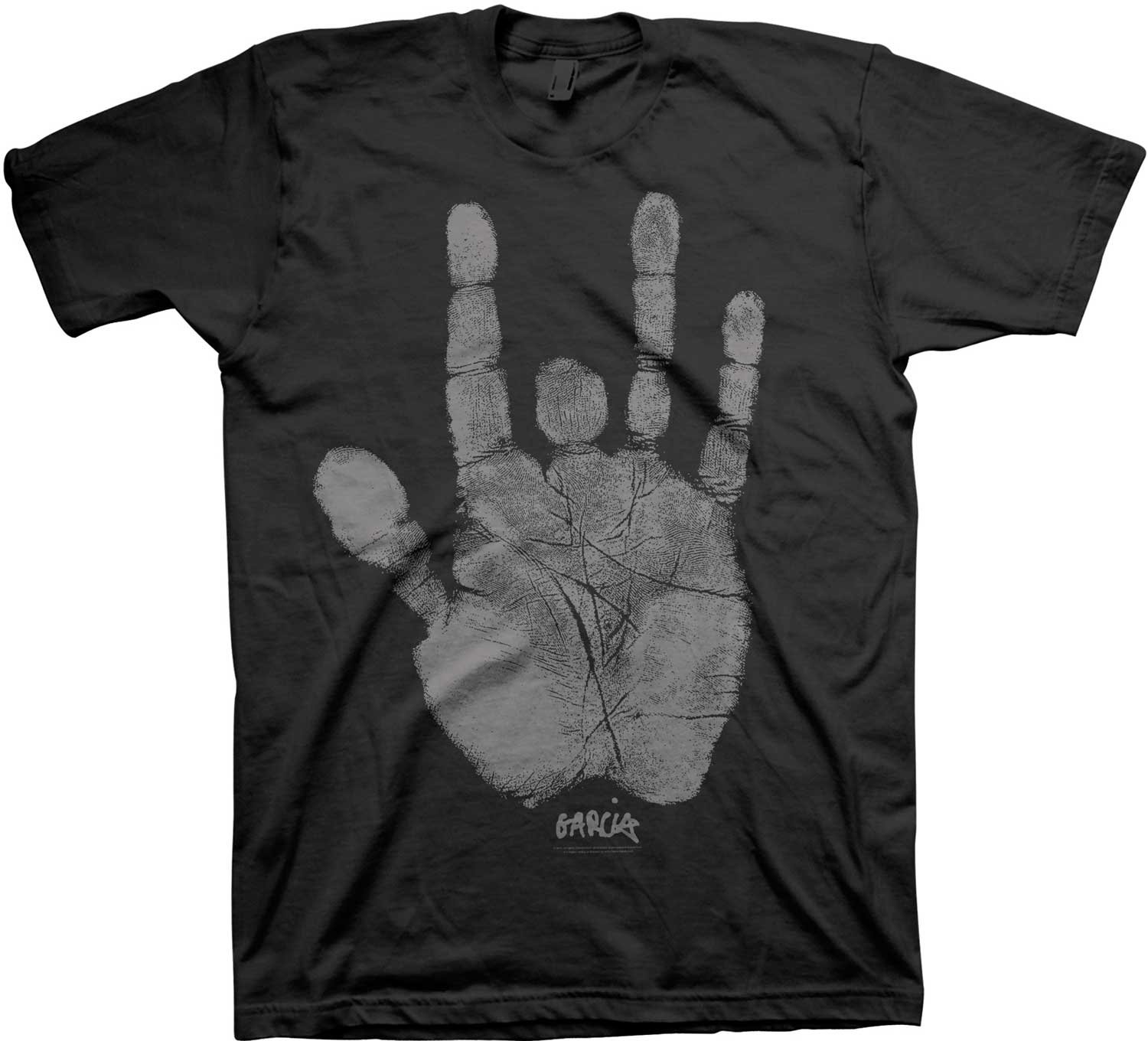 Jerry Garcia Men's Hand T-Shirt | Vintage Graphic Tee for Grateful Dead Fans | Casual Wear & Concert Outfits