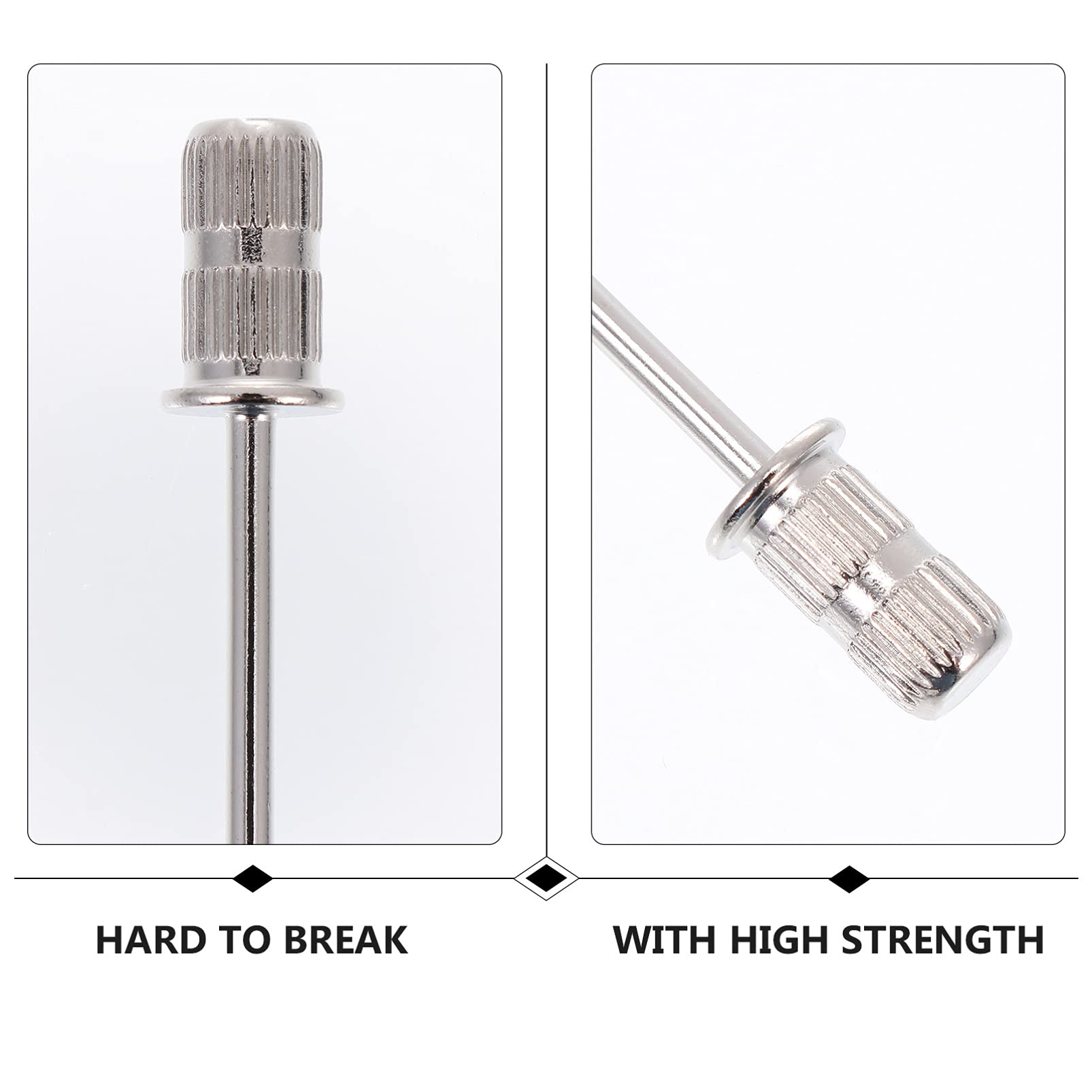 Minkissy 10pcs Nail Drill Bits for Electric File - Perfect for Salon & Home Manicures