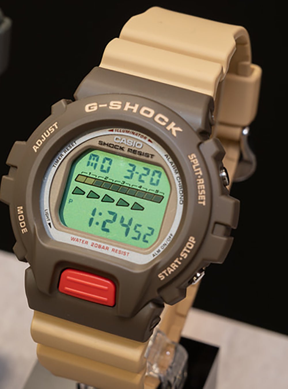 CASIO G-SHOCK DW6600PC-5JF Digital Watch - Shock Resistant, Waterproof, JDM Exclusive - Perfect for Outdoor Sports, Hiking & Military Use