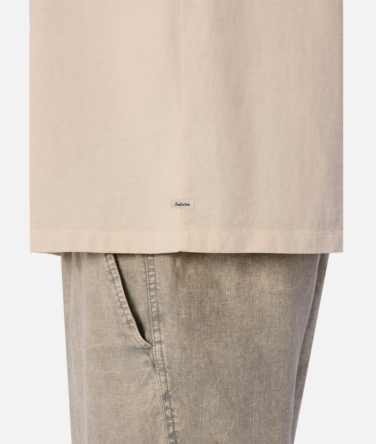 The Del Sur Tee - Soft Cotton T-Shirt for Men & Women | Vanilla Color | Casual Wear, Lounge & Everyday Outfits