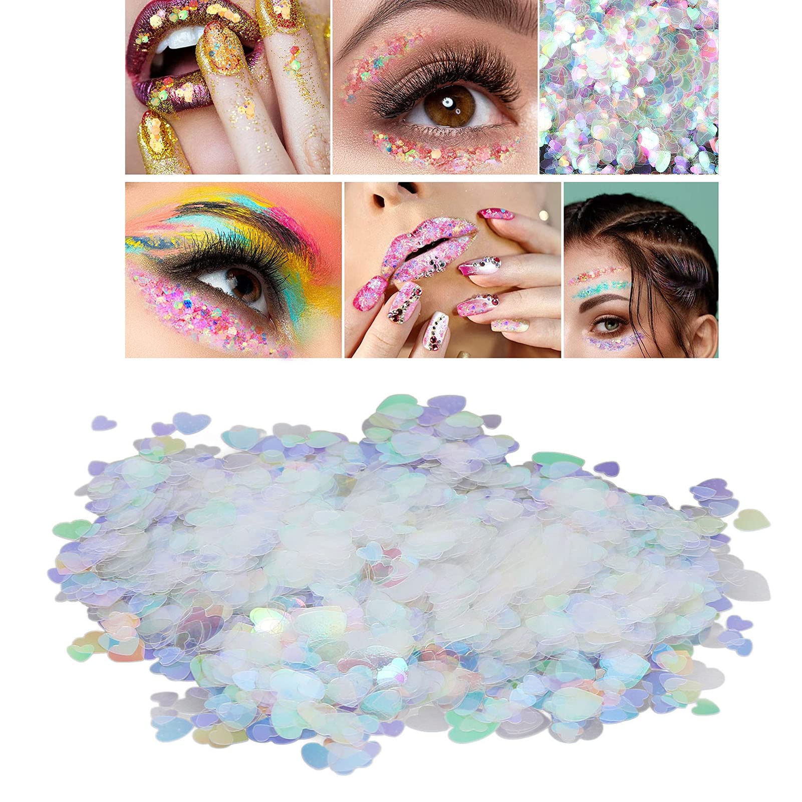 Acrylic Nail Powder Set - Rainbow Glitter Gradient Nail Art Powders for Long-Lasting Manicures | Face, Body, Eye & Hair Makeup | Perfect for Salon, Home DIY & Special Occasion Nail Designs