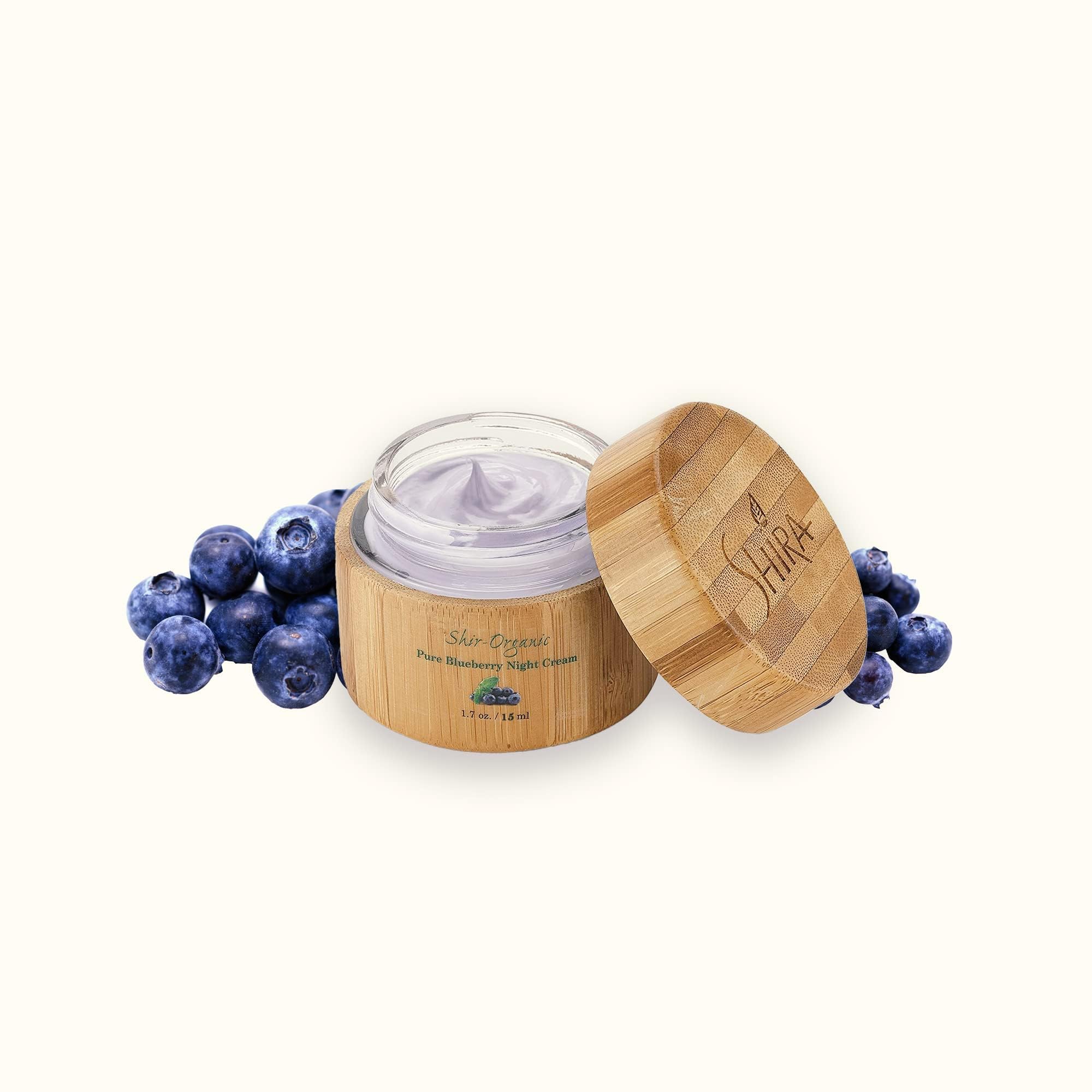 Shira Organic Face Essentials Set - Avocado Moisturizer 15ml, Blueberry Night Cream 15ml, Pomegranate Toner 89ml, Mango Butter Mask 15ml, Coconut Oatmeal Cleanser 89ml - Complete Skincare Routine for Dry & Sensitive Skin - Perfect for Daily Hydration & Night Repair
