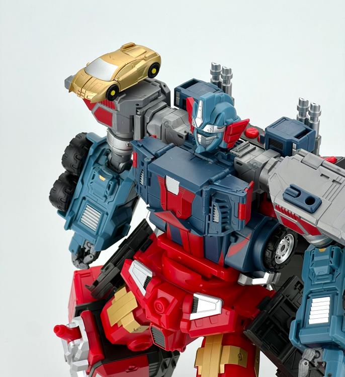Fans Hobby Master Builder MB-15A Power Commander 6-Inch Collectible Action Figure - Highly Articulated for Dynamic Posing - Perfect for Display, Photography, and Action Figure Enthusiasts