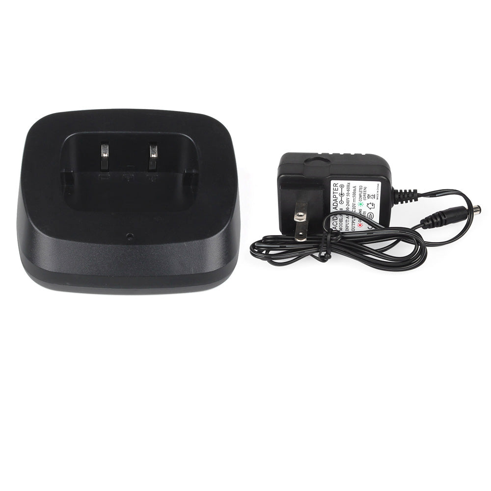 Baofeng VB-3 Desktop Charger for GT-3 & GT-3TP Radios - Fast Charging Station for Two-Way Radio Communication - Perfect for Security, Construction & Outdoor Adventures