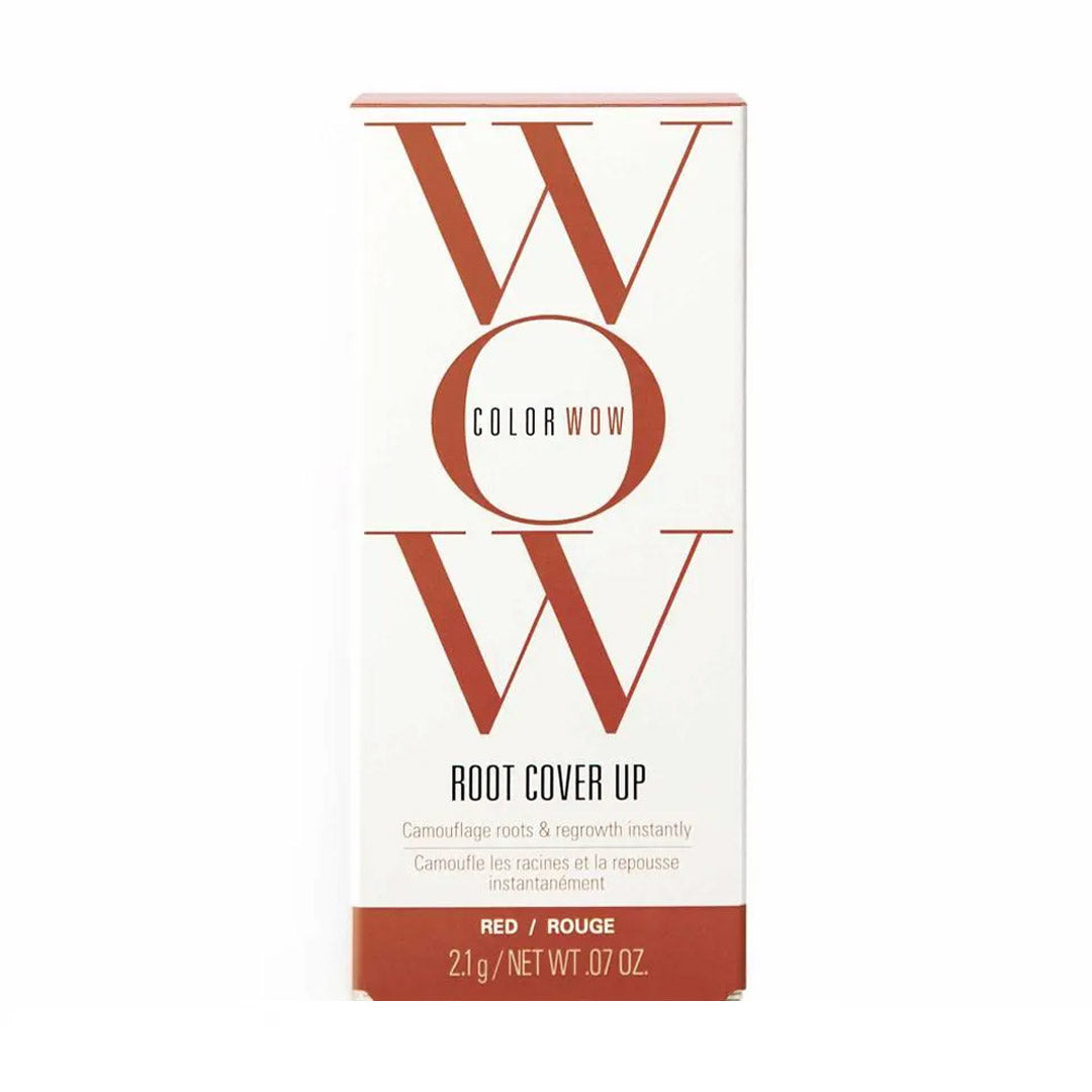 Color WOW Mineral Powder Root Cover Up - Red 2.1g for Gray Hair & Roots - Quick Touch-Up Solution for Home, Travel & Salon Use