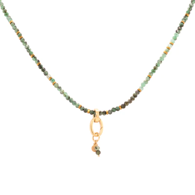 Wrap Gemstone Charm Necklace - Elegant Bohemian Jewelry for Women | Perfect for Layering, Gift Giving & Everyday Wear