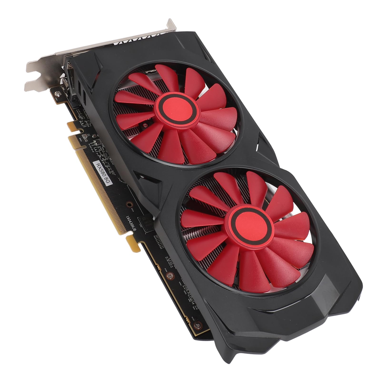 Tosuny RX580 8GB GDDR5 256-bit Gaming Graphics Card - 1380/7000MHz PCIe 2.0, Dual Cooling Fans, DirectX 11 Support - Perfect for PC Gaming, Video Editing & Office Workstations