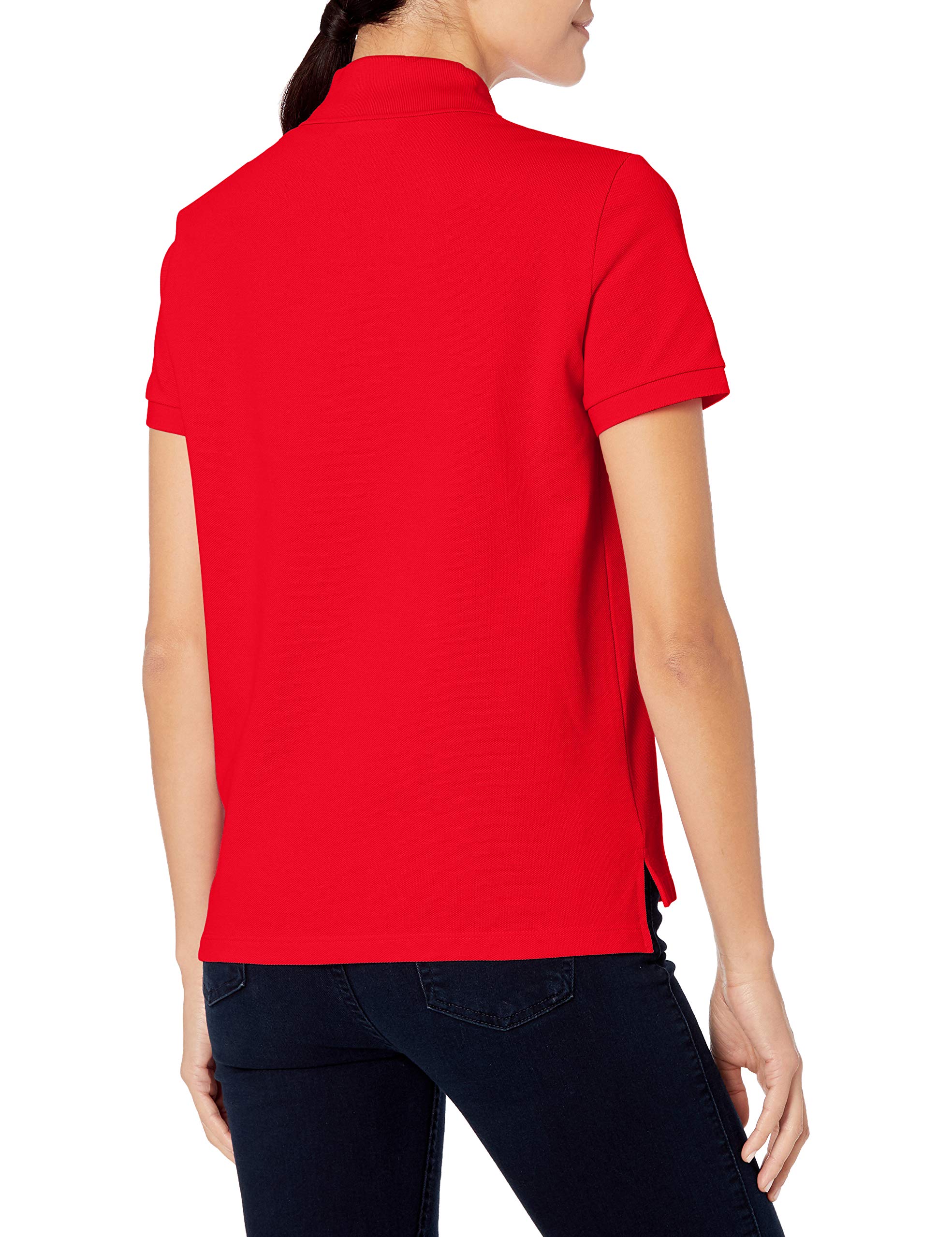 Lacoste Women's Regular Fit Soft Cotton Petit Pique Polo Shirt - Classic Casual Wear for Work, Golf & Everyday Outfits