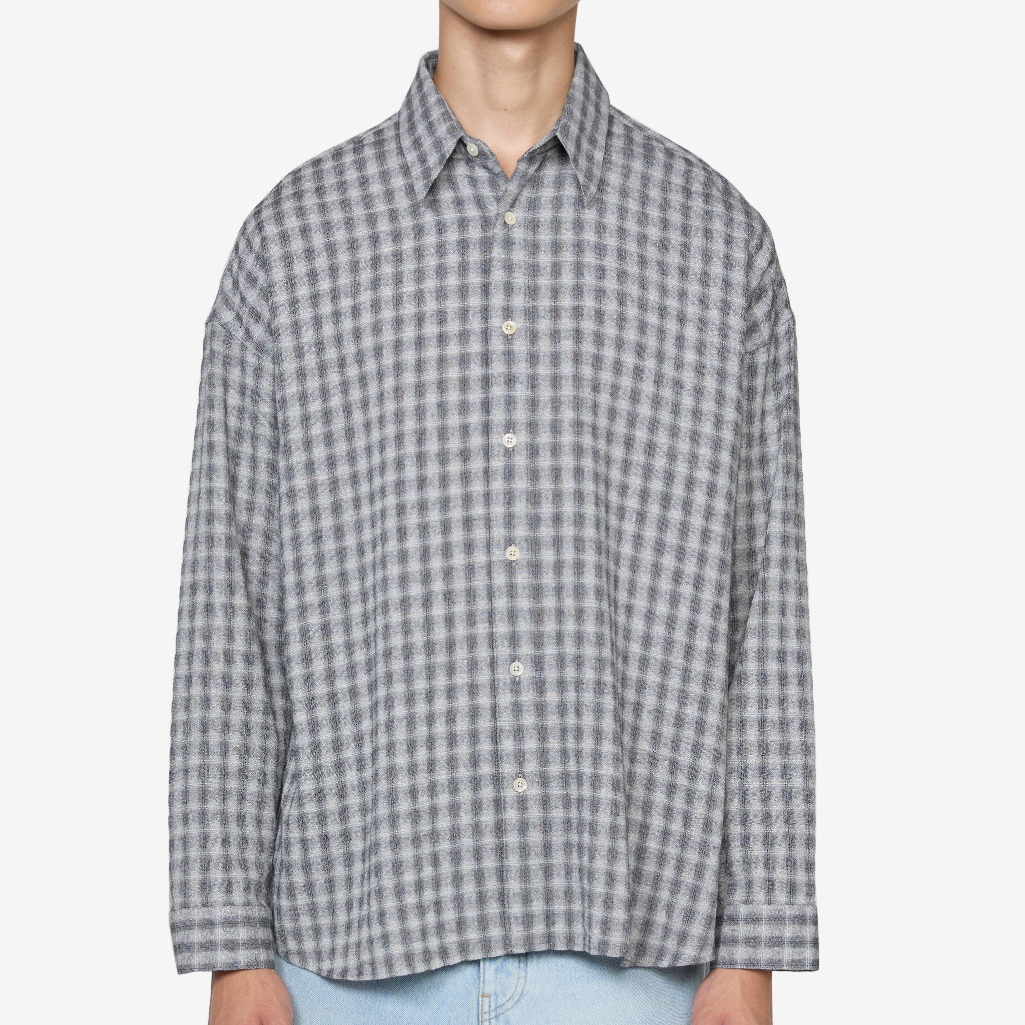 Stable Shirt Anthracite - Premium Men's Casual Button Down Shirt for Office, Date Night & Outdoor Activities