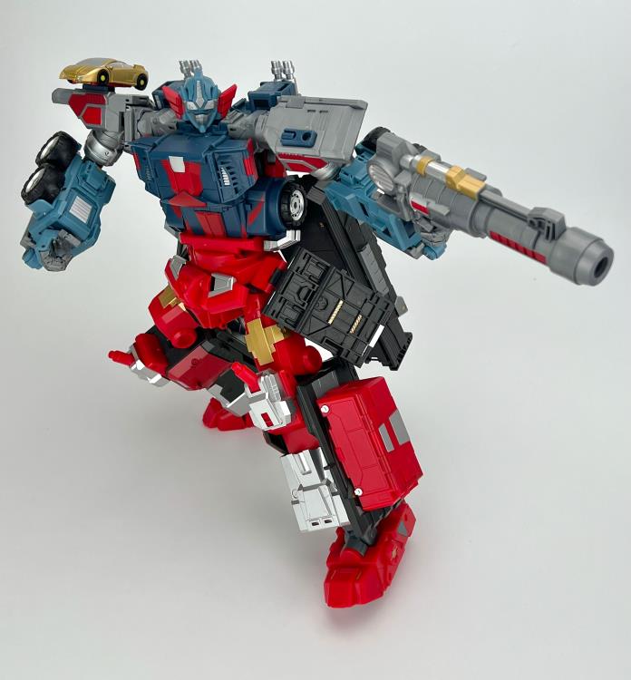 Fans Hobby Master Builder MB-15A Power Commander 6-Inch Collectible Action Figure - Highly Articulated for Dynamic Posing - Perfect for Display, Photography, and Action Figure Enthusiasts