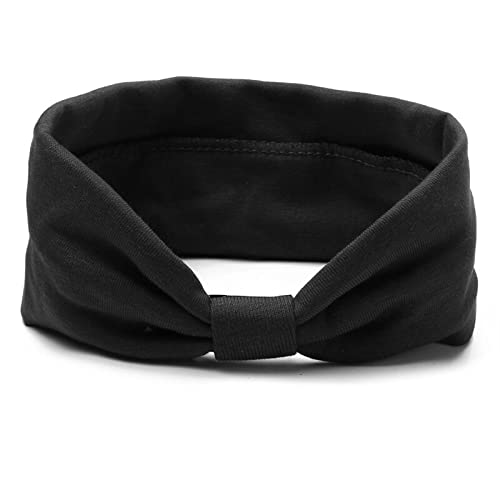 Soft Cotton Elastic Headbands for Women & Girls - Stretchable Hair Bands for Winter, Makeup, Sports & Fashion Accessories | Perfect for Workouts, Yoga, and Everyday Style