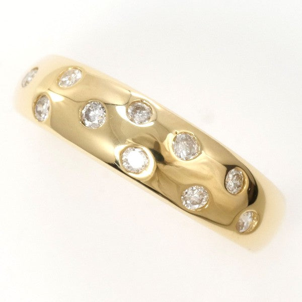 18K Yellow Gold Diamond Ring for Women - Elegant Solitaire Engagement & Wedding Band - Perfect for Proposals, Anniversaries & Special Occasions