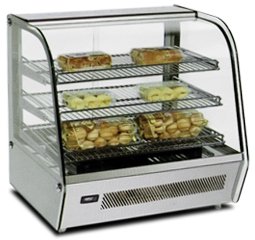 27-Inch Commercial Countertop Display Warmer - 120L Capacity for Restaurants, Cafes & Buffets - Perfect for Keeping Food Warm & Fresh