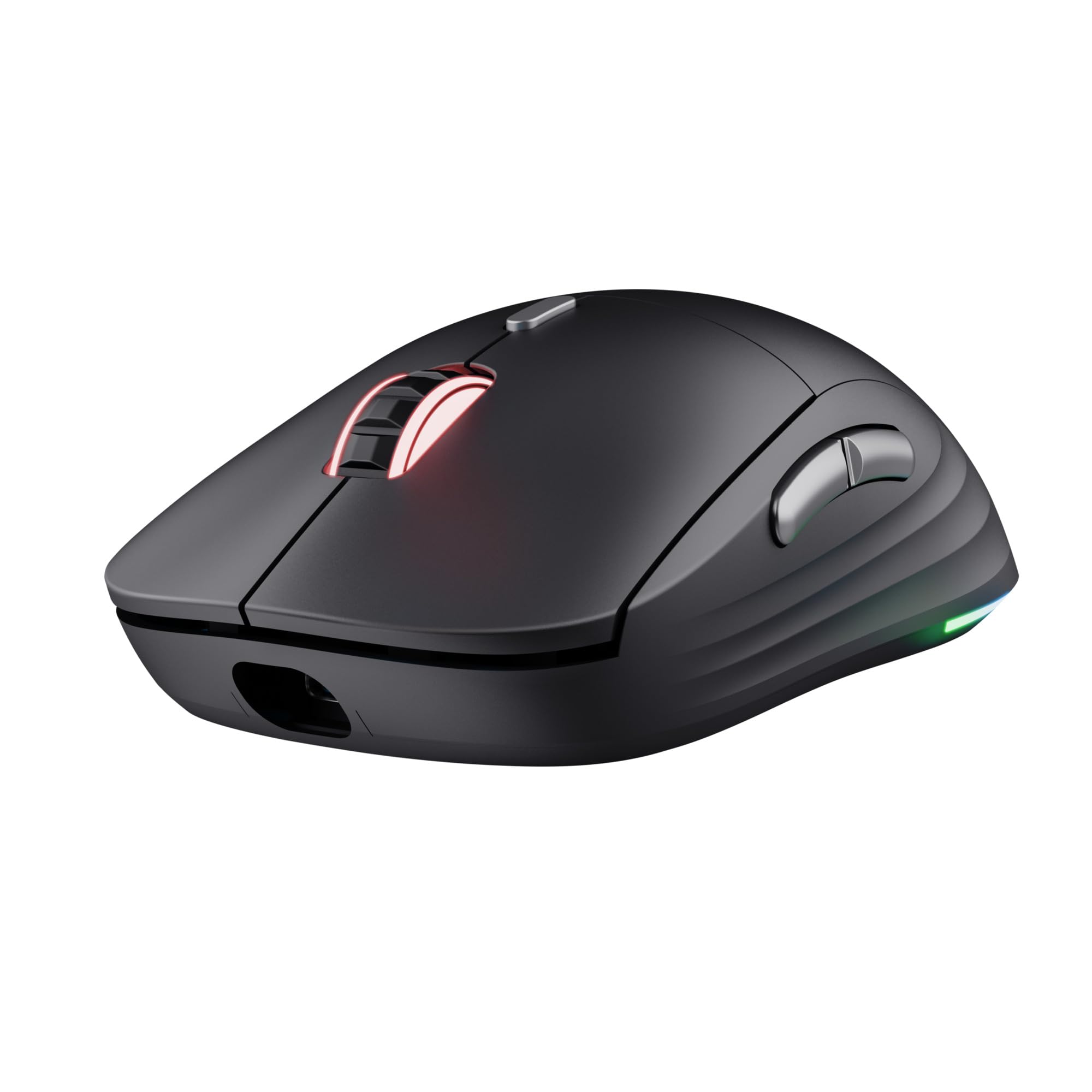 Trust GXT 926 Redex II Wireless Gaming Mouse - 2.4GHz, 65 Hours Battery Life, Kailh Switches, 10000 DPI, 6 Programmable Buttons, Rechargeable for PC/Laptop (Black) - Perfect for FPS, MOBA & MMO Gaming