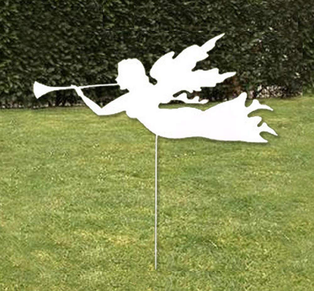 Angel Garden Stake or Wall Hanging - Elegant Outdoor Garden Decor for Yard, Patio & Home - Perfect for Garden Art, Landscape Decoration & Gift Giving