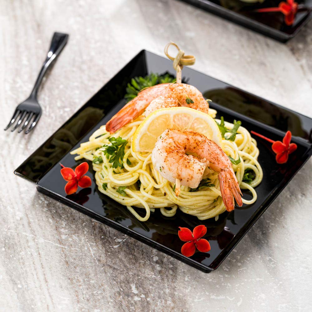 Modern Plastic Tasting Plate 5