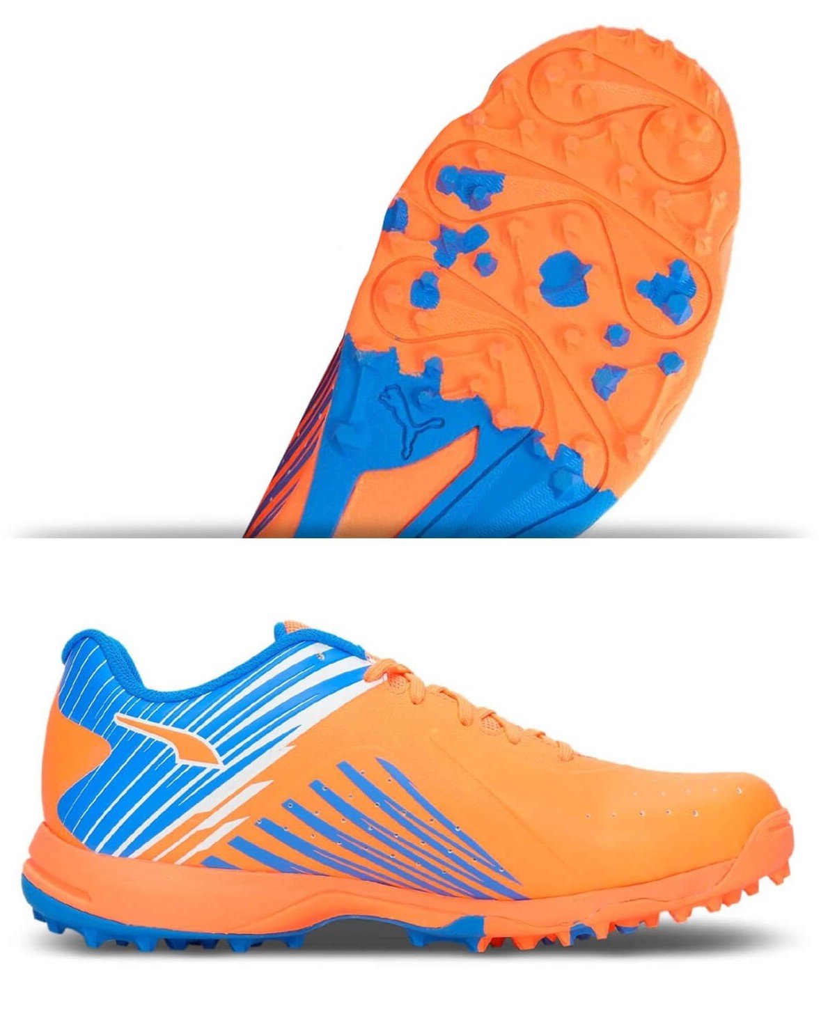 Puma 22FH Virat Kohli Cricket Shoes - Men's Professional Cricket Footwear for Running & Fielding - Perfect for Matches & Training Sessions