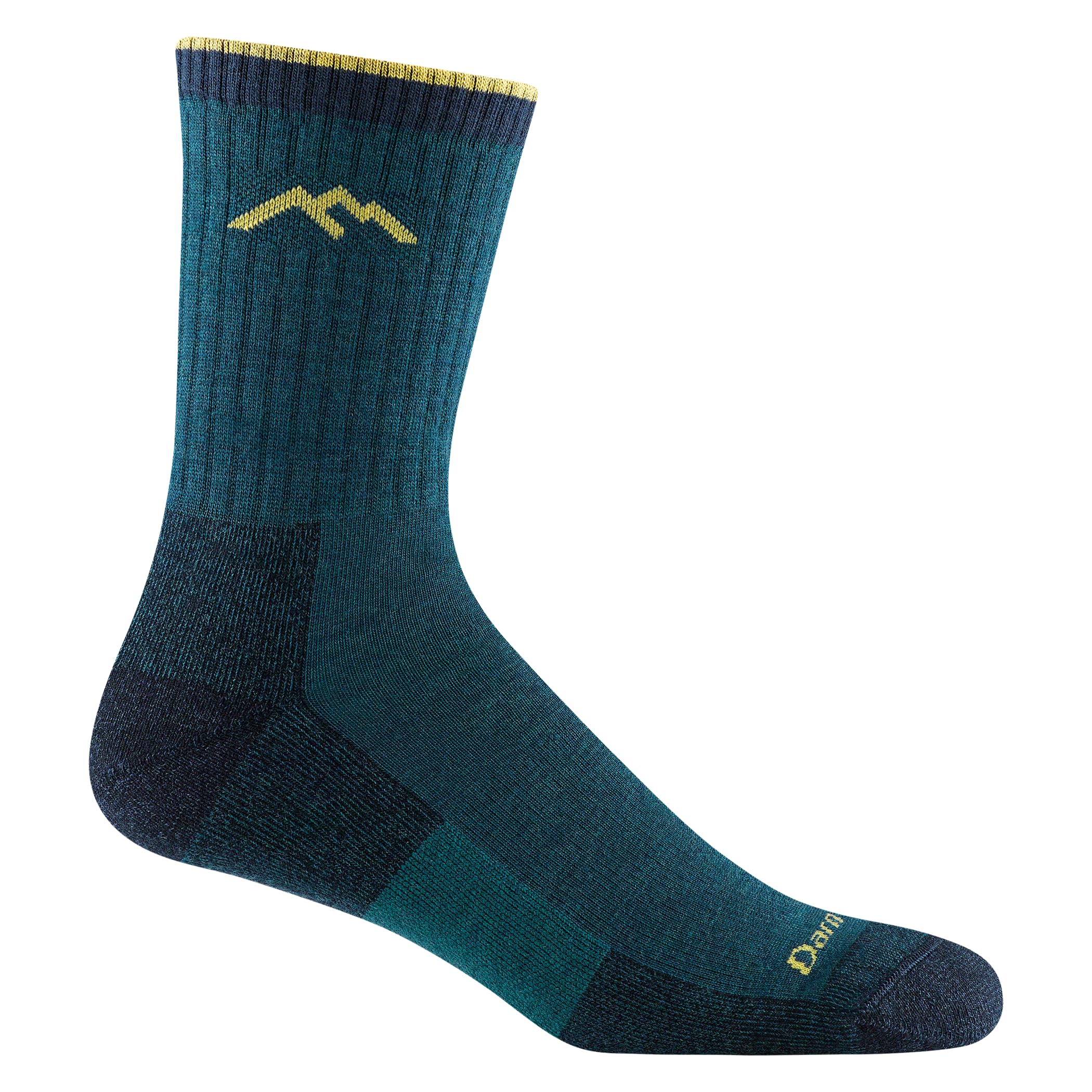 Darn Tough Hiker Midweight Micro Crew Cushioned Socks for Men - Moisture-Wicking Hiking & Camping Boot Socks - Perfect for Outdoor Adventures, Backpacking & Trail Running
