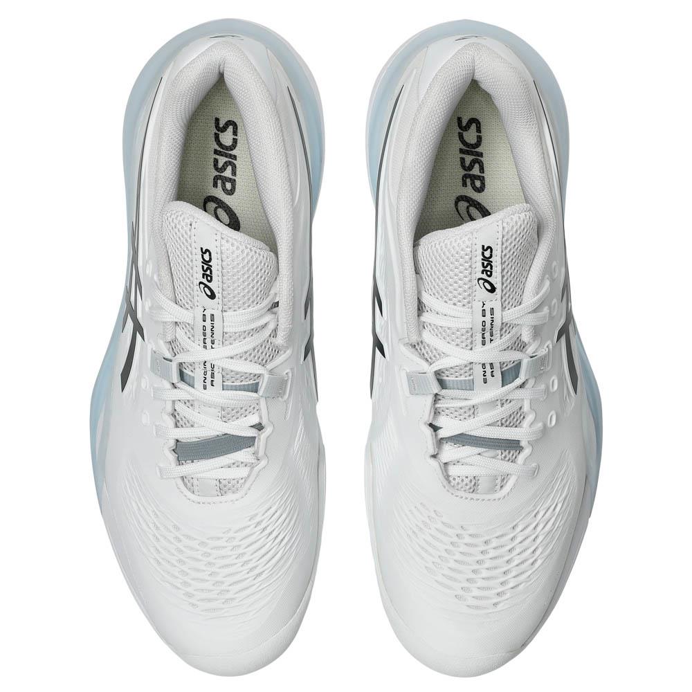 ASICS Men's Gel Resolution X Tennis Shoes - White/Black - High-Performance Court Sneakers for Competitive Play & Training
