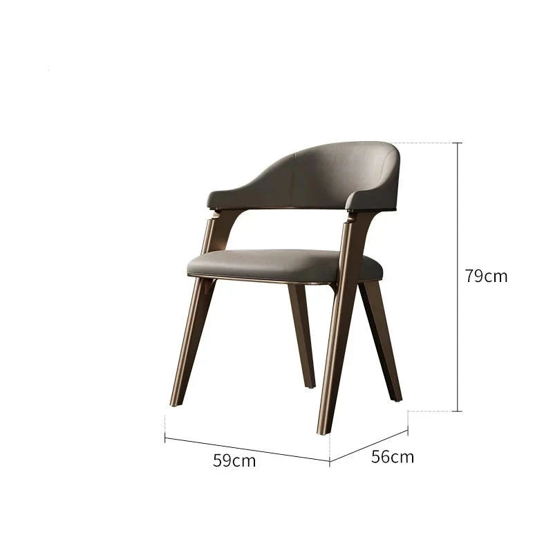 Premium Black Walnut Solid Wood Dining Chair - Handcrafted Modern Farmhouse Style - Perfect for Kitchen, Dining Room, and Home Office Use