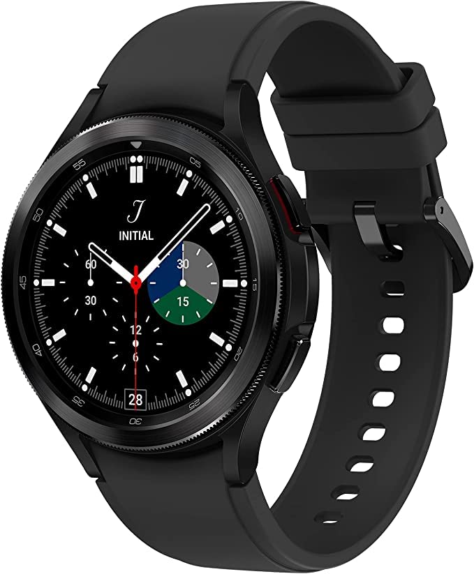 Samsung Galaxy Watch 4 Classic 46mm Bluetooth Smartwatch - Black (Renewed) | Fitness Tracker, Heart Rate Monitor, Sleep Tracking for Android & iOS - Perfect for Workouts, Running & Daily Use