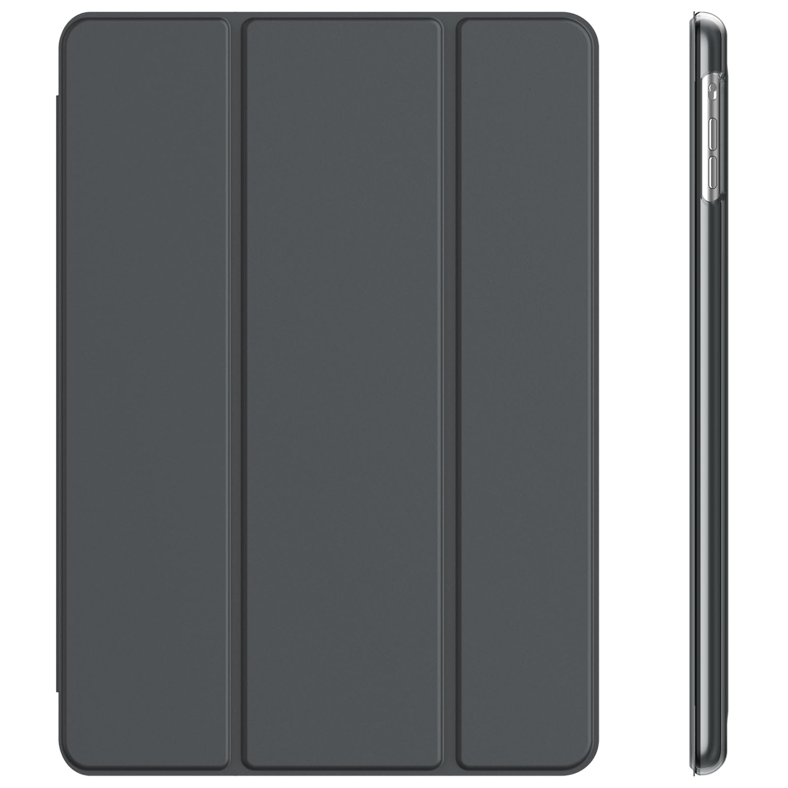 JETech iPad Air 1st Generation Case - Slim Protective Cover with Auto Wake/Sleep Feature for 9.7 Inch iPad Air 1 (Not Compatible with Air 2/3/4/5) - Dark Grey | Perfect for Work, Travel & Home Use