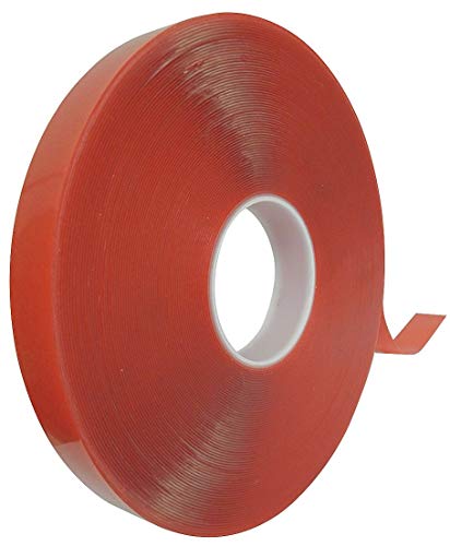 1 Inch Clear Double Sided Foam Tape - 36 Yards Strong Adhesive for Mounting, Crafts & Home Decor
