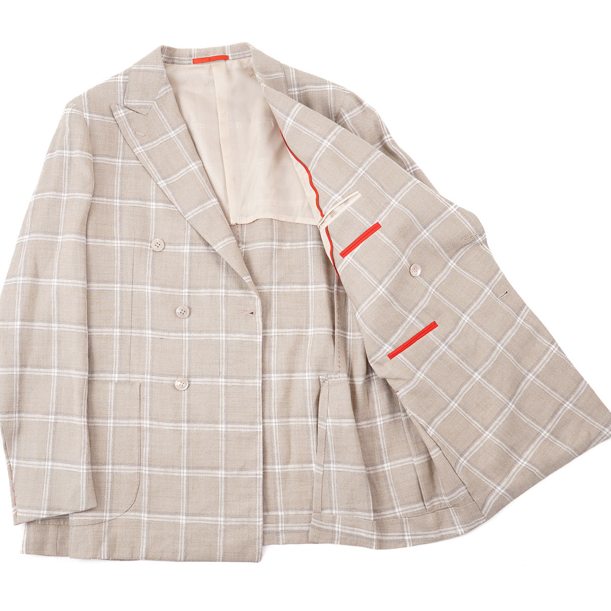 Premium Isaia Wool & Linen Blazer for Men - Lightweight Summer Sport Coat for Business Casual & Weddings - Breathable Comfort for Office & Outdoor Events